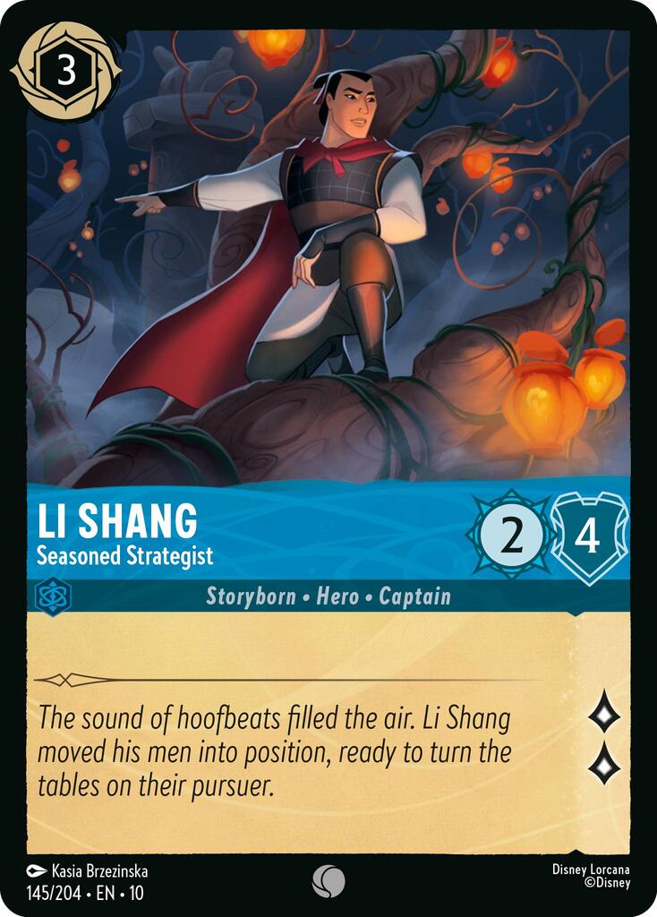Li Shang - Seasoned Strategist (145/204) [Whispers in the Well] | I Want That Stuff Brandon