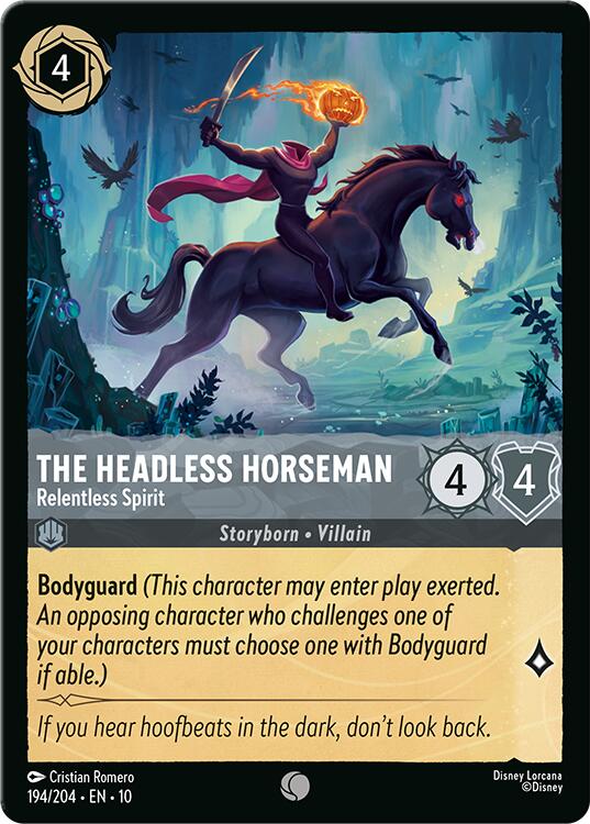The Headless Horseman - Relentless Spirit (194/204) [Whispers in the Well] | I Want That Stuff Brandon