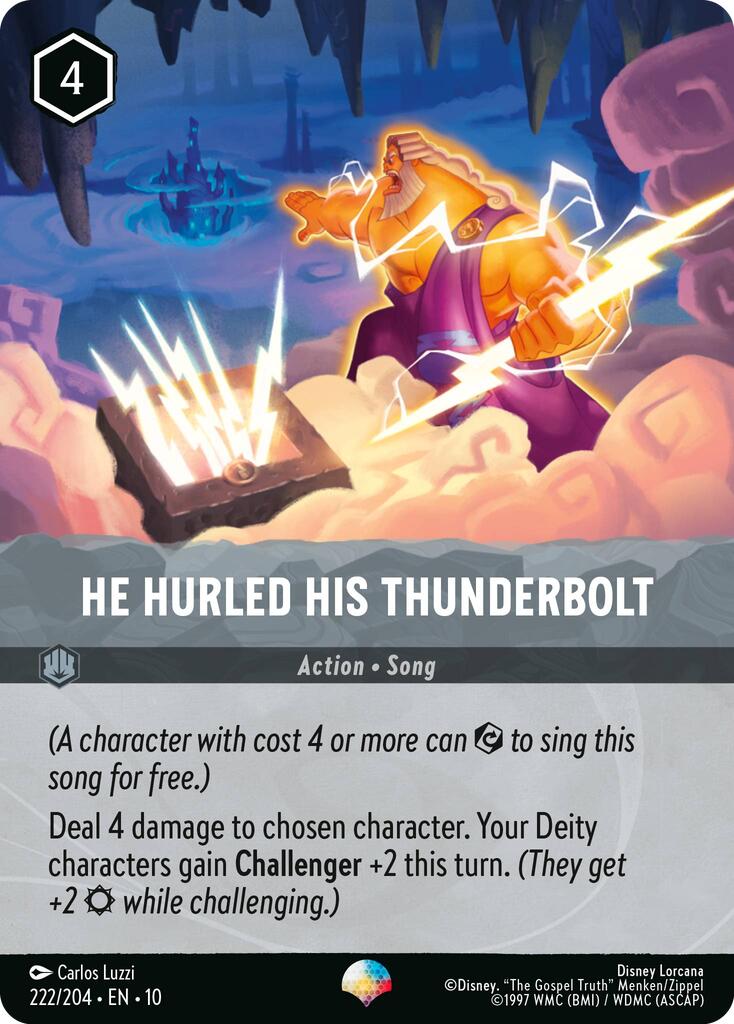 He Hurled His Thunderbolt (Epic) (222/204) [Whispers in the Well] | I Want That Stuff Brandon