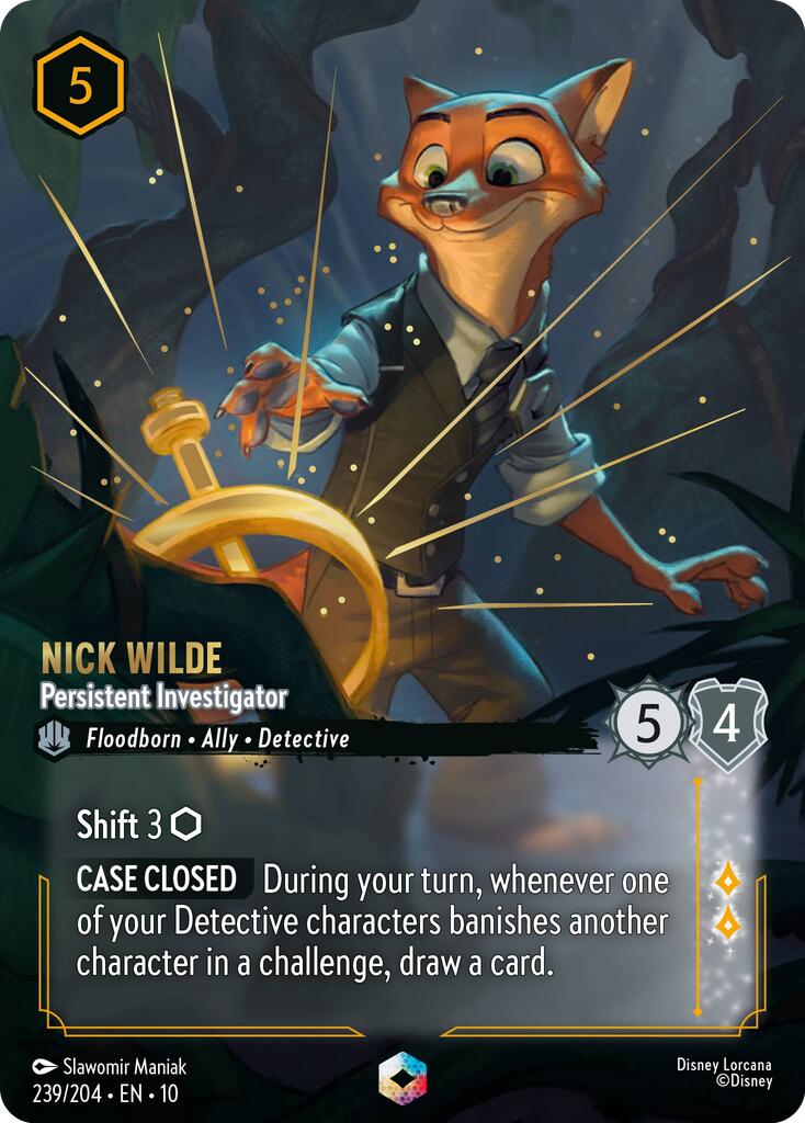 Nick Wilde - Persistent Investigator (Enchanted) (239/204) [Whispers in the Well] | I Want That Stuff Brandon