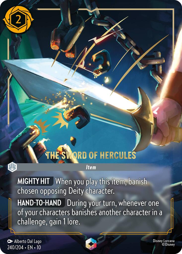 The Sword of Hercules (Enchanted) (240/204) [Whispers in the Well] | I Want That Stuff Brandon