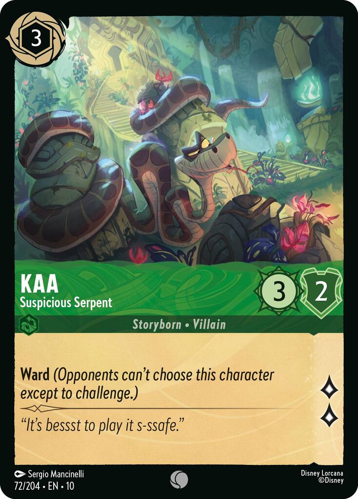 Kaa - Suspicious Serpent (72/204) [Whispers in the Well] | I Want That Stuff Brandon