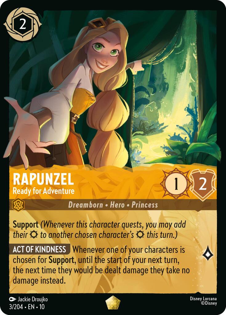 Rapunzel - Ready for Adventure (3/204) [Whispers in the Well] | I Want That Stuff Brandon
