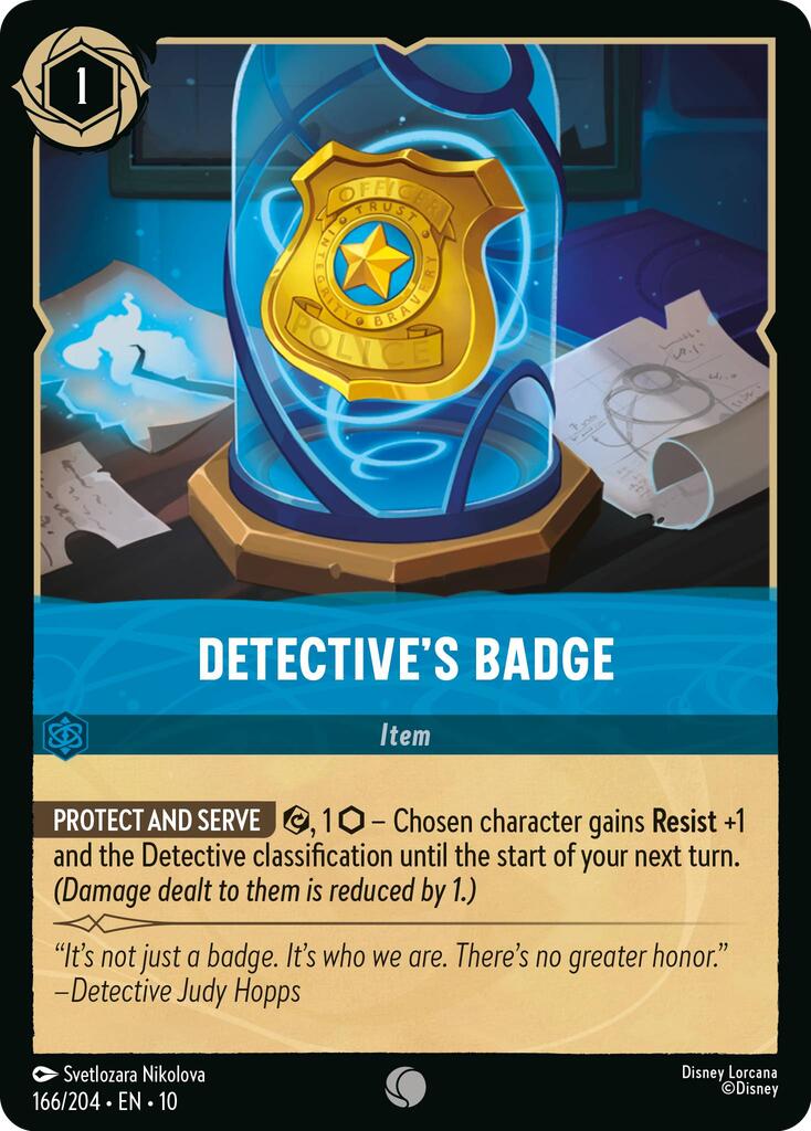 Detective's Badge (166/204) [Whispers in the Well] | I Want That Stuff Brandon