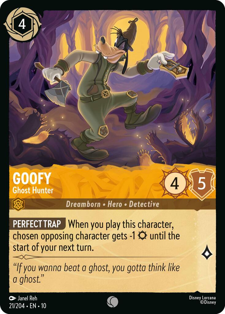 Goofy - Ghost Hunter (21/204) [Whispers in the Well] | I Want That Stuff Brandon