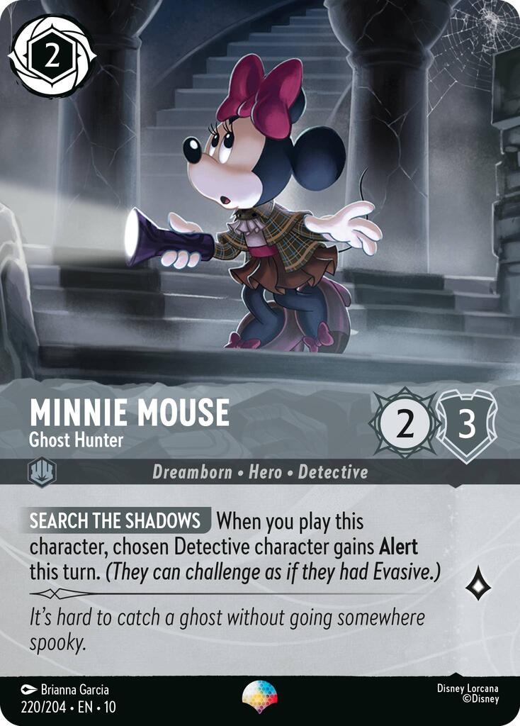 Minnie Mouse - Ghost Hunter (Epic) (220/204) [Whispers in the Well] | I Want That Stuff Brandon