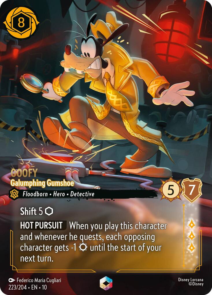 Goofy - Galumphing Gumshoe (Enchanted) (223/204) [Whispers in the Well] | I Want That Stuff Brandon