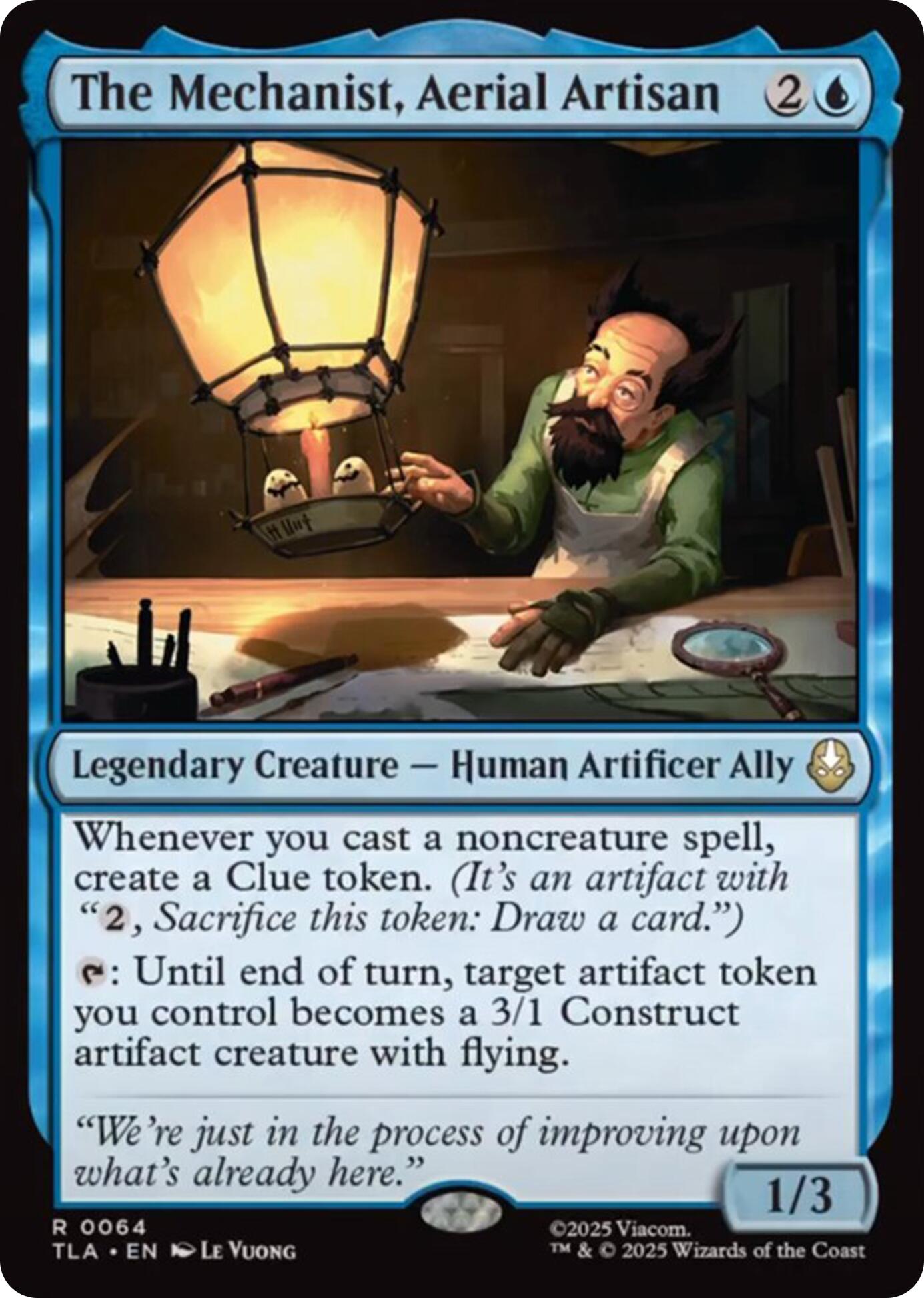 The Mechanist, Aerial Artisan [Avatar: The Last Airbender] | I Want That Stuff Brandon