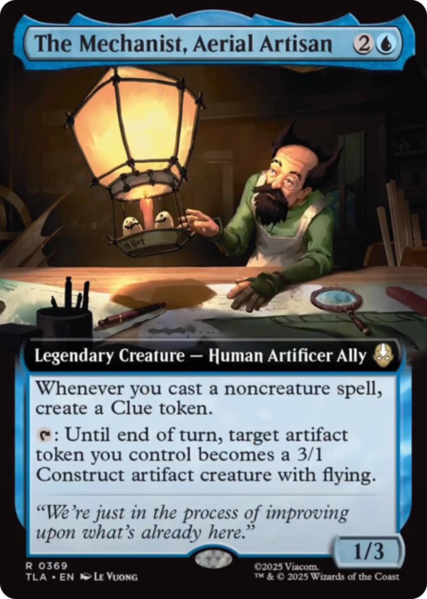 The Mechanist, Aerial Artisan (Extended Art) [Avatar: The Last Airbender] | I Want That Stuff Brandon