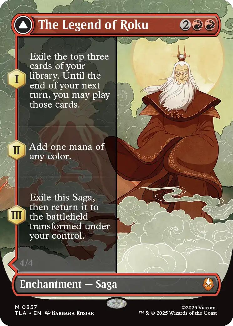 The Legend of Roku (Borderless) [Avatar: The Last Airbender] | I Want That Stuff Brandon