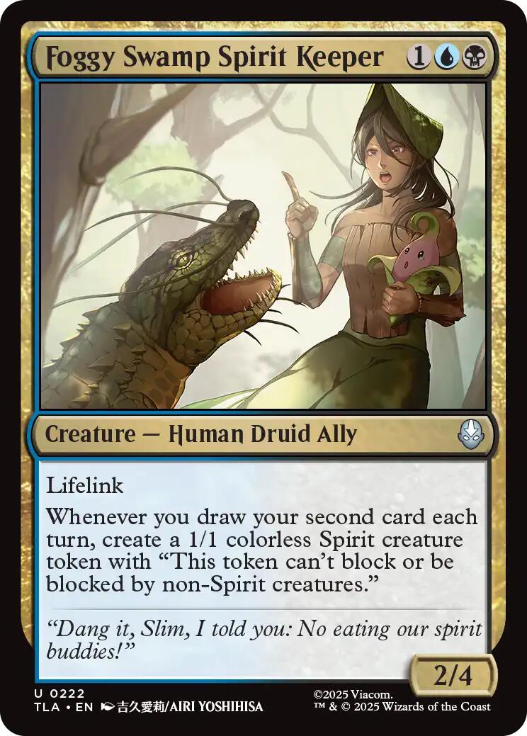 Foggy Swamp Spirit Keeper [Avatar: The Last Airbender] | I Want That Stuff Brandon