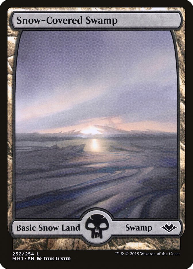 Snow-Covered Swamp [Modern Horizons] | I Want That Stuff Brandon