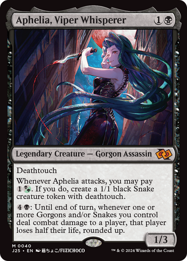 Aphelia, Viper Whisperer (Anime) [Foundations Jumpstart] | I Want That Stuff Brandon