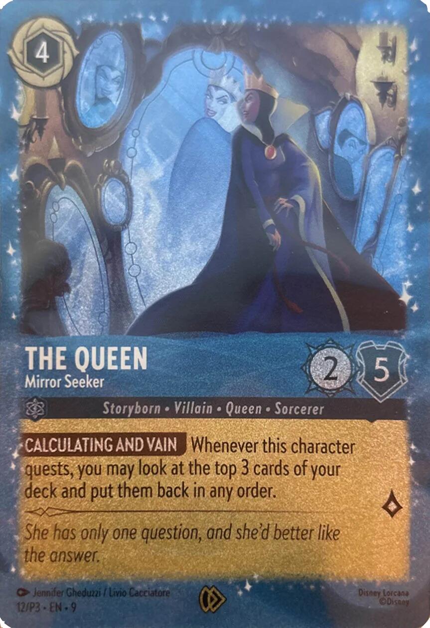 The Queen - Mirror Seeker (12) [Promo Cards] | I Want That Stuff Brandon