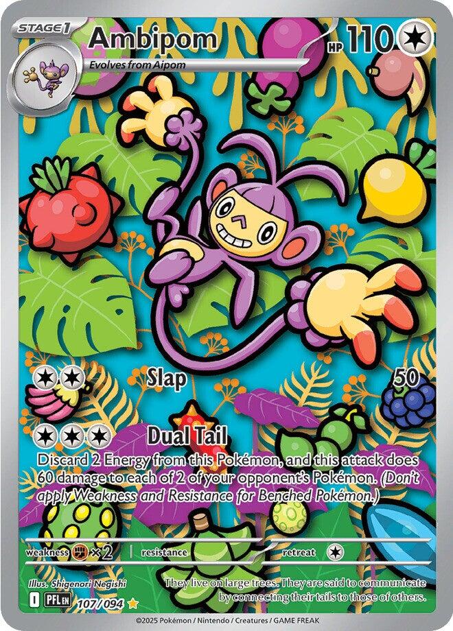Ambipom (107/094) [Mega Evolution: Phantasmal Flames] | I Want That Stuff Brandon