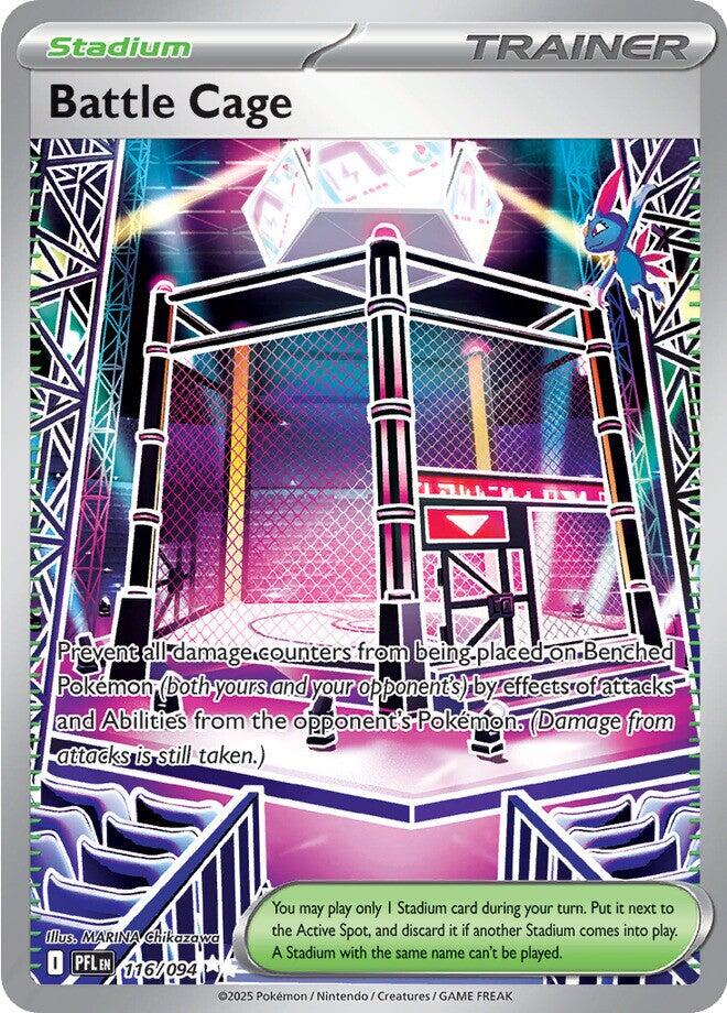 Battle Cage (116/094) [Mega Evolution: Phantasmal Flames] | I Want That Stuff Brandon