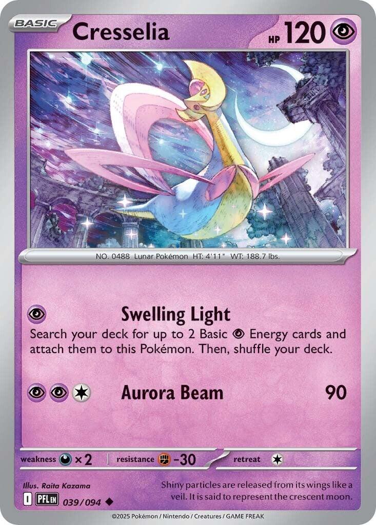 Cresselia (039/094) [Mega Evolution: Phantasmal Flames] | I Want That Stuff Brandon