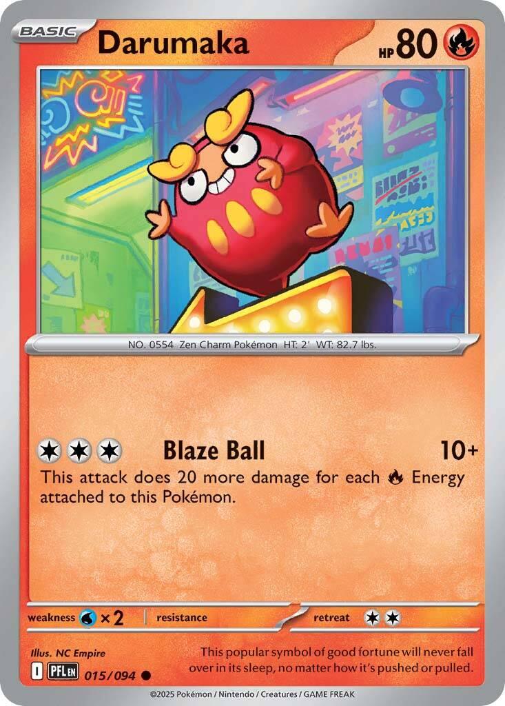 Darumaka (015/094) [Mega Evolution: Phantasmal Flames] | I Want That Stuff Brandon