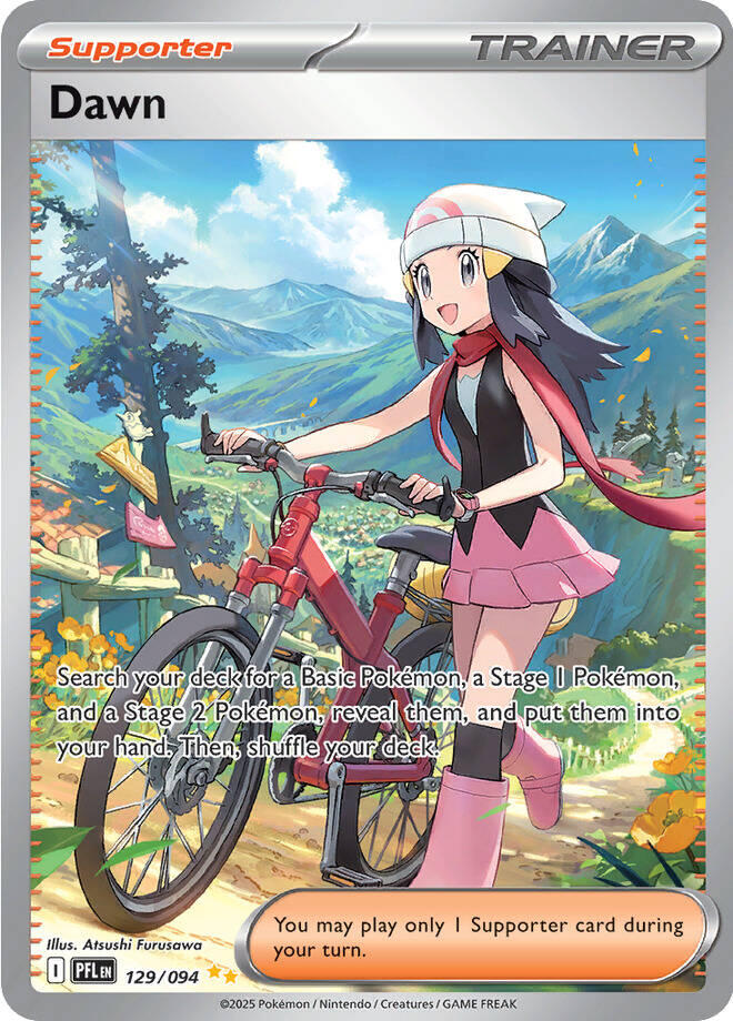 Dawn (129/094) [Mega Evolution: Phantasmal Flames] | I Want That Stuff Brandon