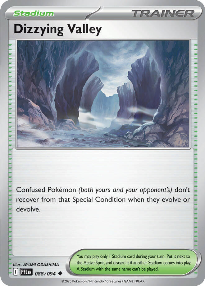 Dizzying Valley (088/094) [Mega Evolution: Phantasmal Flames] | I Want That Stuff Brandon