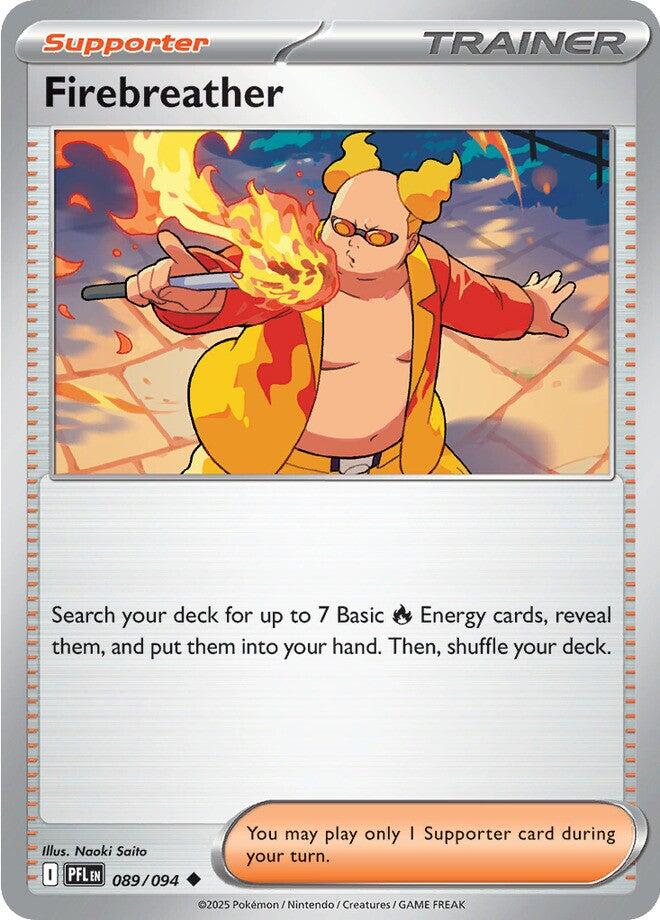 Firebreather (089/094) [Mega Evolution: Phantasmal Flames] | I Want That Stuff Brandon