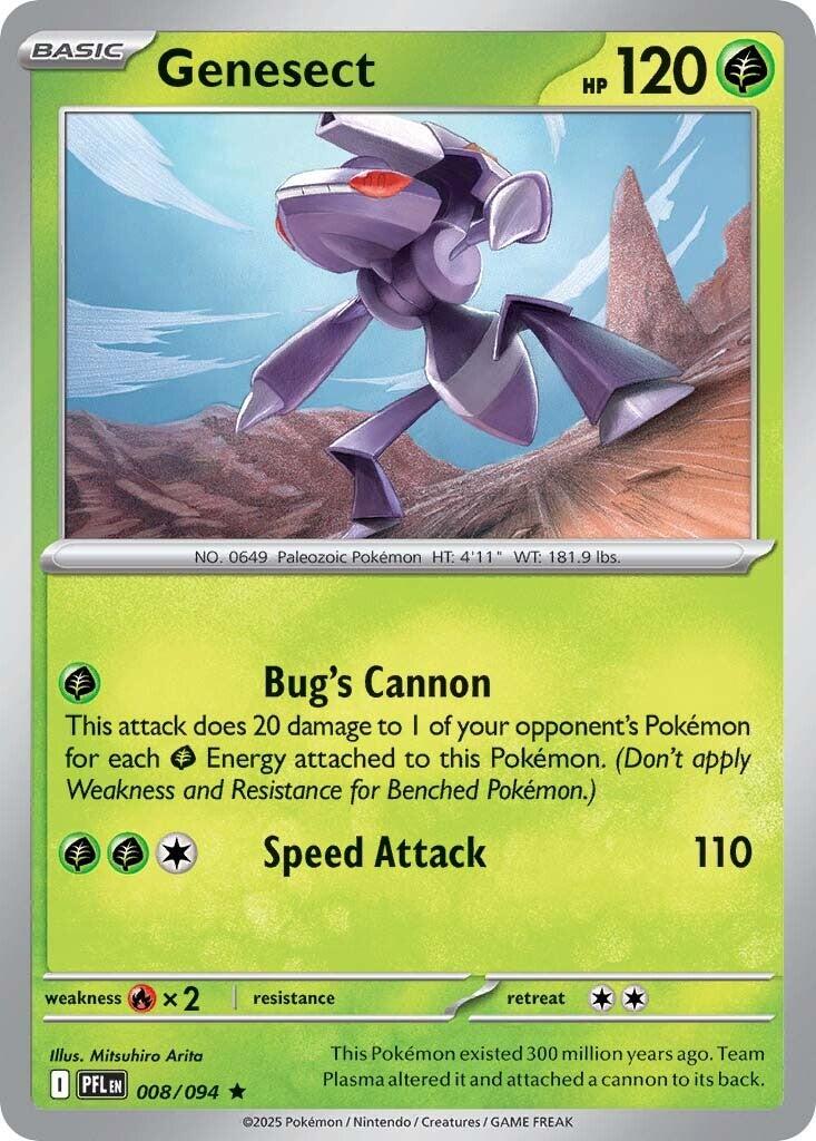 Genesect (008/094) [Mega Evolution: Phantasmal Flames] | I Want That Stuff Brandon