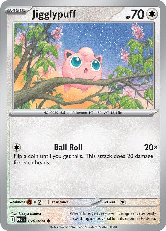Jigglypuff (076/094) [Mega Evolution: Phantasmal Flames] | I Want That Stuff Brandon