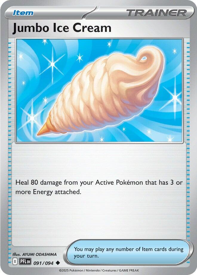 Jumbo Ice Cream (091/094) [Mega Evolution: Phantasmal Flames] | I Want That Stuff Brandon