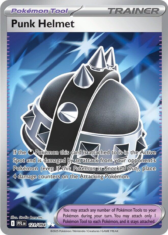 Punk Helmet (121/094) [Mega Evolution: Phantasmal Flames] | I Want That Stuff Brandon