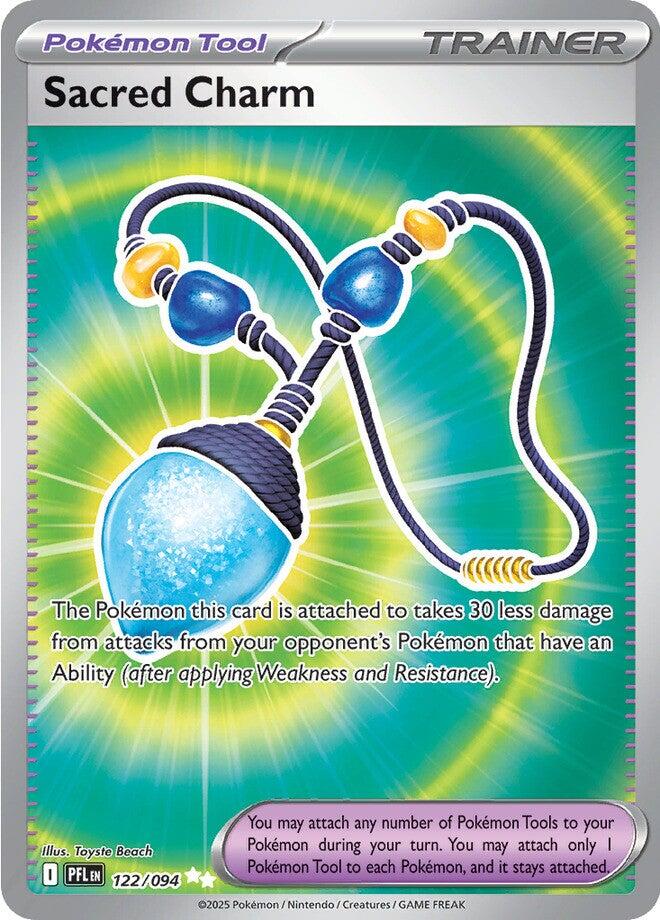 Sacred Charm (122/094) [Mega Evolution: Phantasmal Flames] | I Want That Stuff Brandon