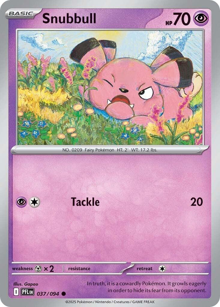 Snubbull (037/094) [Mega Evolution: Phantasmal Flames] | I Want That Stuff Brandon