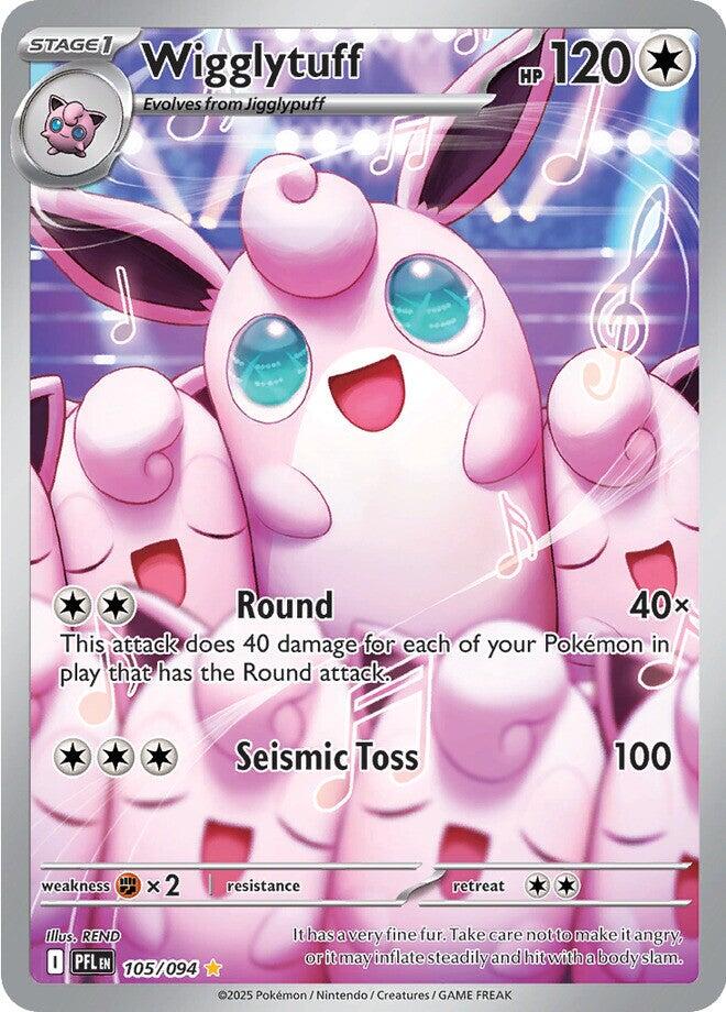 Wigglytuff (105/094) [Mega Evolution: Phantasmal Flames] | I Want That Stuff Brandon