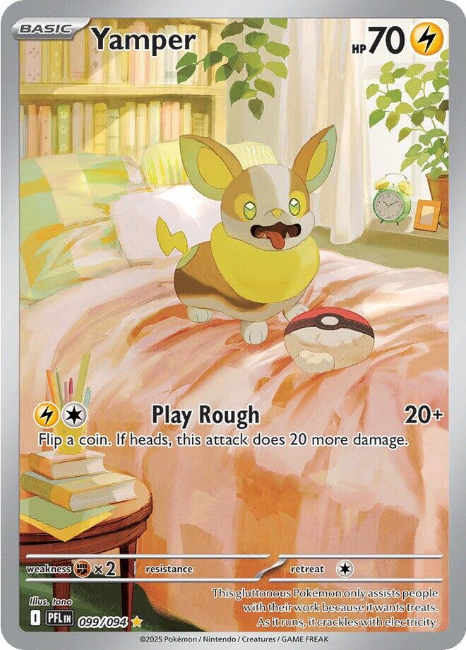 Yamper (099/094) [Mega Evolution: Phantasmal Flames] | I Want That Stuff Brandon