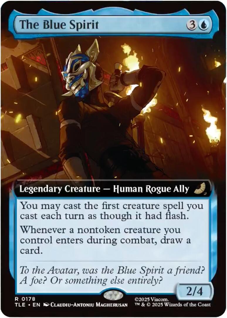 The Blue Spirit (Extended Art) [Avatar: The Last Airbender: Eternal-Legal] | I Want That Stuff Brandon