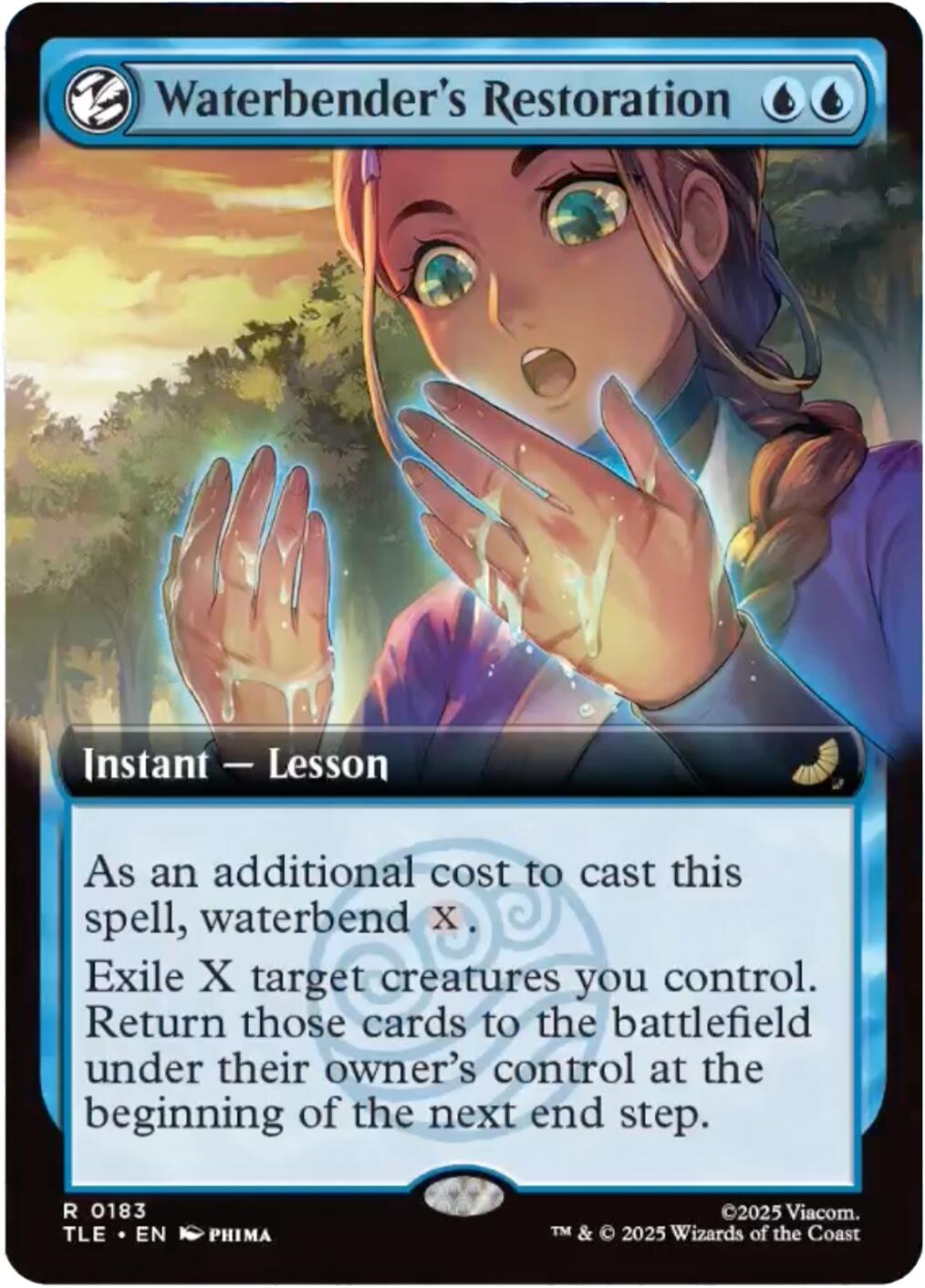 Waterbender's Restoration (Extended Art) [Avatar: The Last Airbender: Eternal-Legal] | I Want That Stuff Brandon