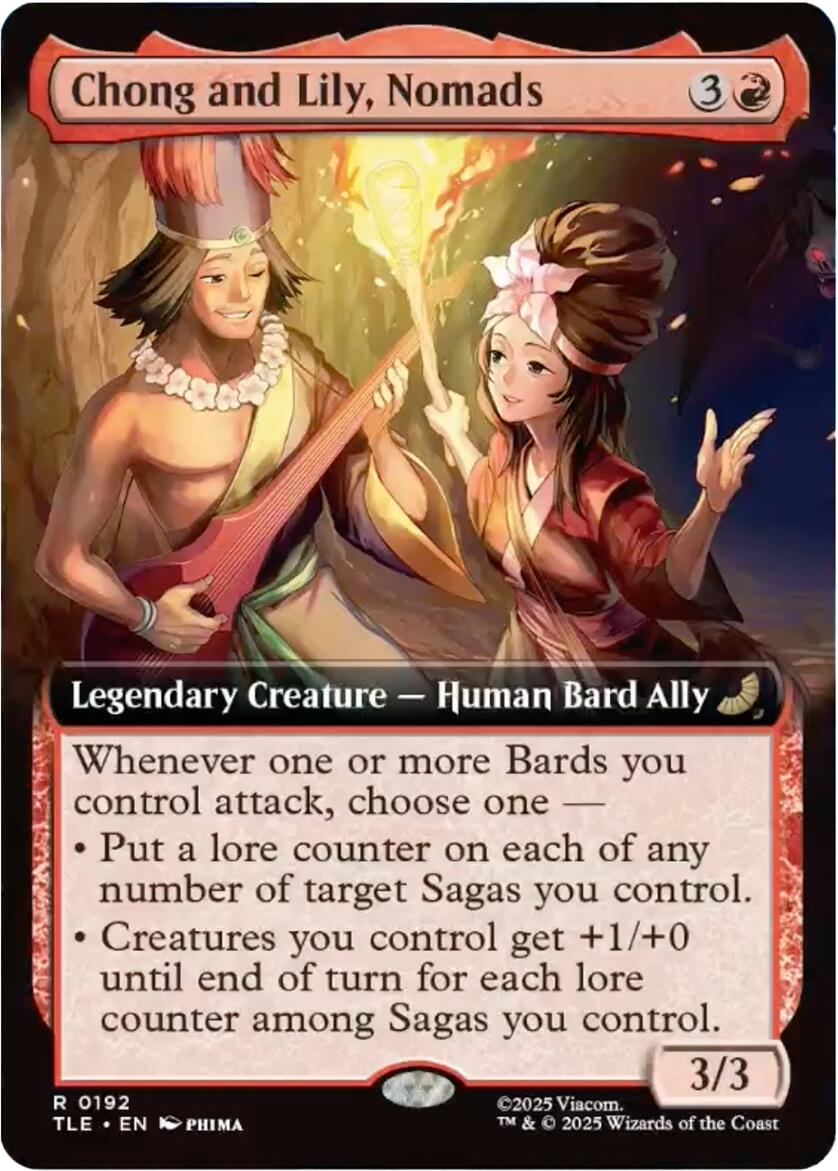 Chong and Lily, Nomads (Extended Art) [Avatar: The Last Airbender: Eternal-Legal] | I Want That Stuff Brandon