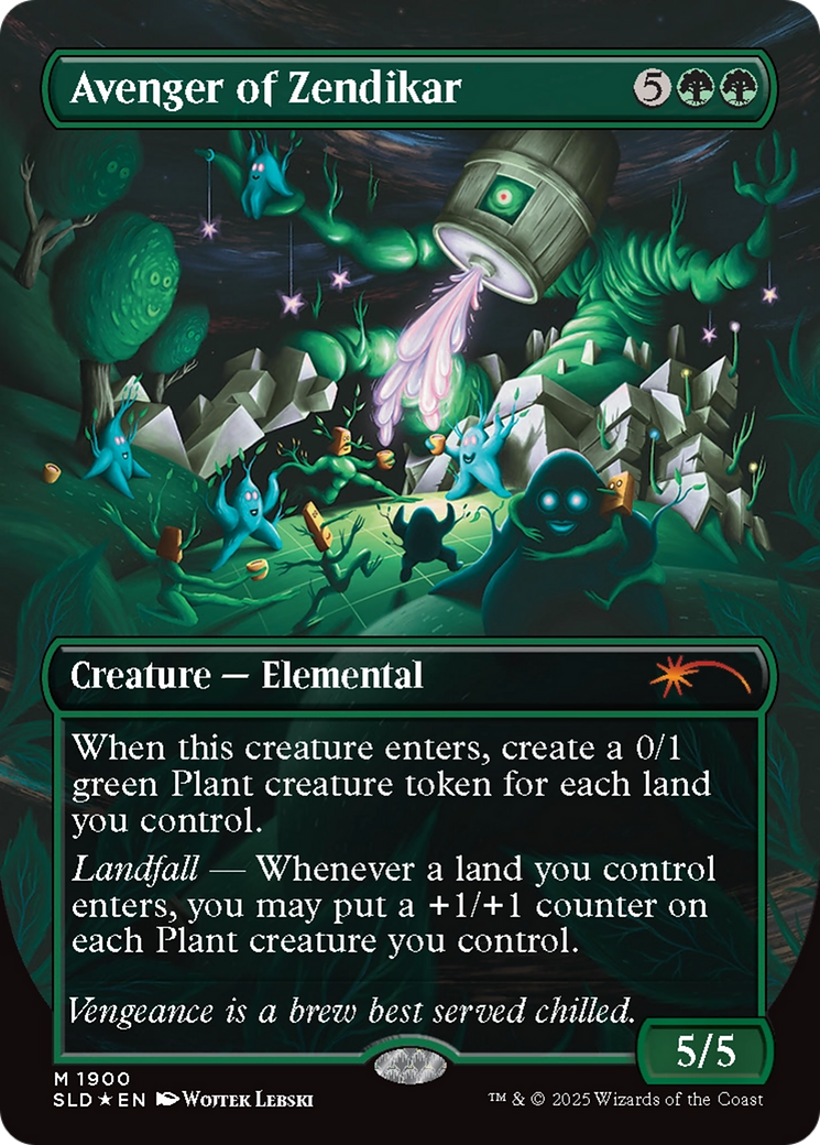Avenger of Zendikar (Double Rainbow Foil) [Secret Lair Drop Series] | I Want That Stuff Brandon