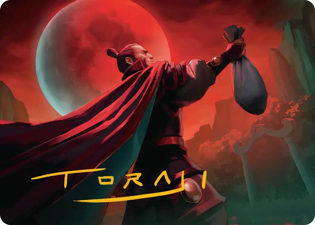 Zhao, the Moon Slayer Art Card (Gold-Stamped Signature) [Avatar: The Last Airbender Art Series] | I Want That Stuff Brandon