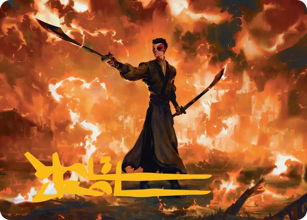 Zuko, Conflicted Art Card (Gold-Stamped Signature) [Avatar: The Last Airbender Art Series] | I Want That Stuff Brandon