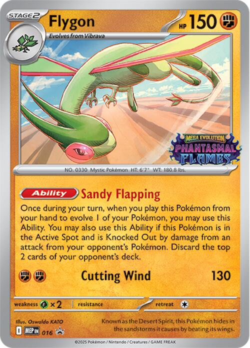 Flygon (016) (Prerelease) [Mega Evolution Promo] | I Want That Stuff Brandon