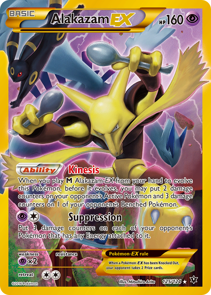 Alakazam EX (125/124) [XY: Fates Collide] | I Want That Stuff Brandon