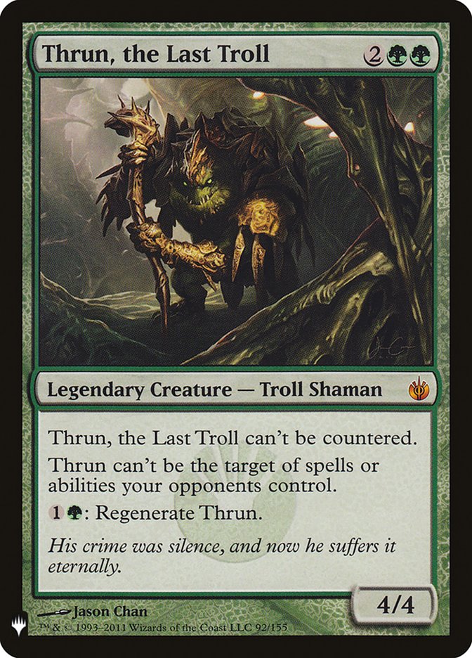 Thrun, the Last Troll [Mystery Booster] | I Want That Stuff Brandon