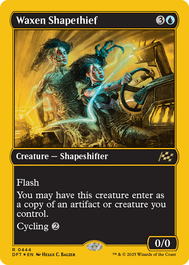 Waxen Shapethief (First-Place Foil) [Aetherdrift] | I Want That Stuff Brandon