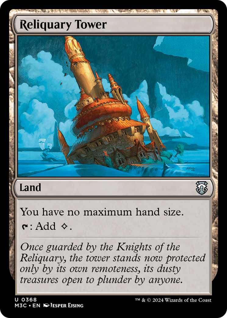 Reliquary Tower (Ripple Foil) [Modern Horizons 3 Commander] | I Want That Stuff Brandon