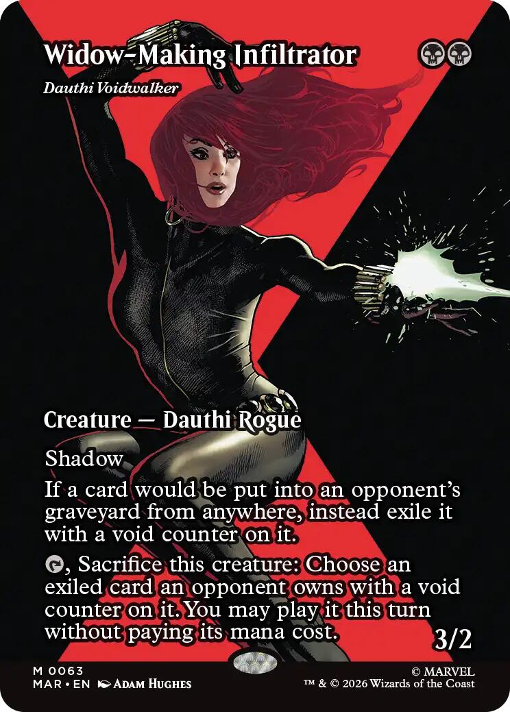 Widow-Making Infiltrator - Dauthi Voidwalker (Borderless) [Marvel Universe: Eternal-Legal] | I Want That Stuff Brandon