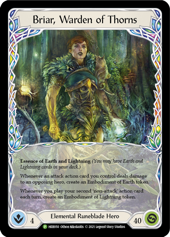 Briar, Warden of Thorns [HER050] (Promo)  Rainbow Foil | I Want That Stuff Brandon