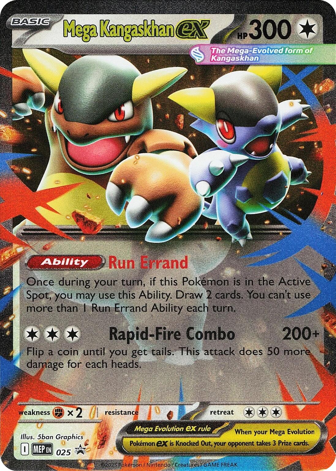 Mega Kangaskhan ex (025) [Mega Evolution Promo] | I Want That Stuff Brandon