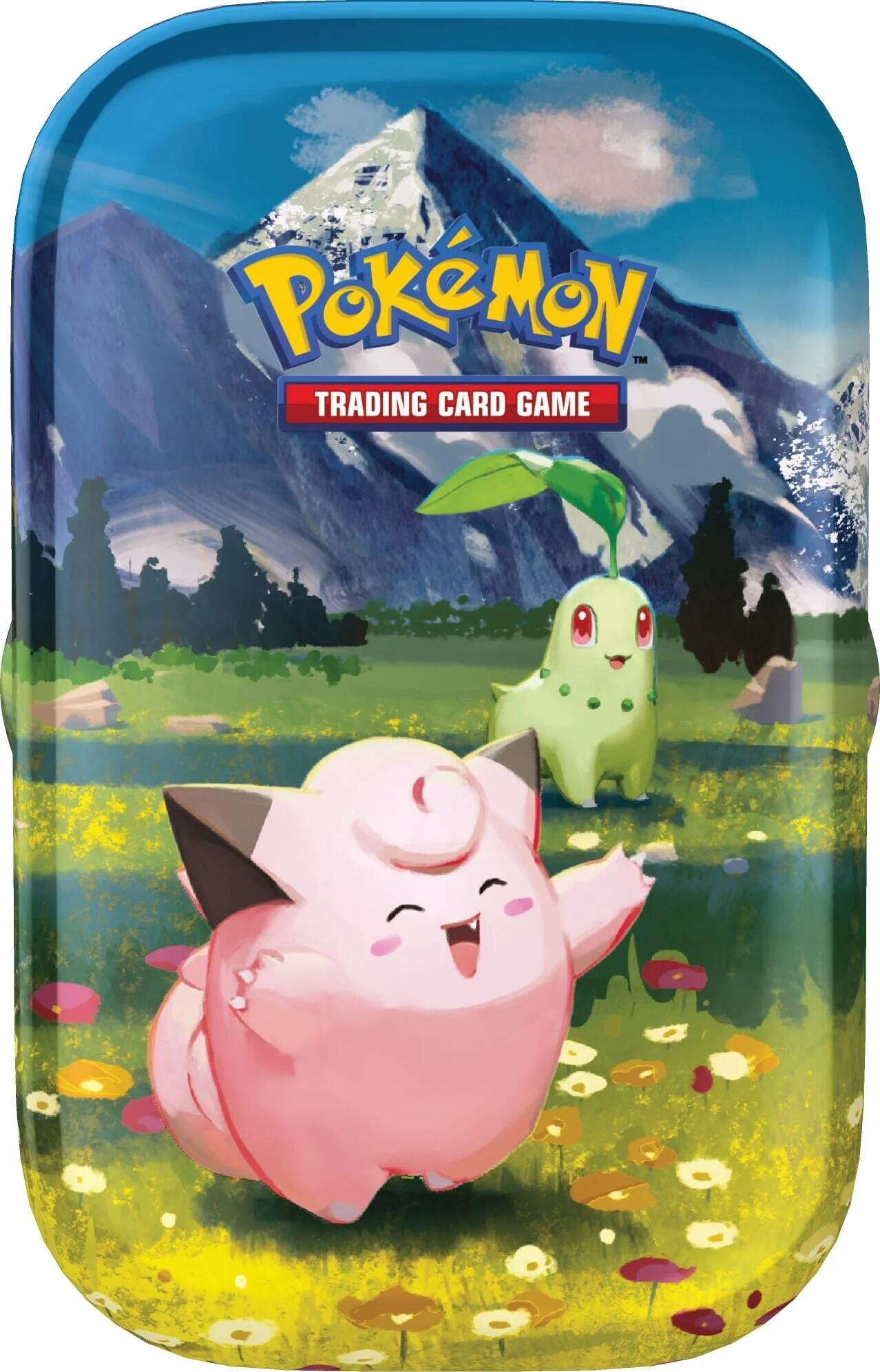 Mega Evolution: Ascended Heroes - Mini Tin (Clafable & Chikorita) | I Want That Stuff Brandon