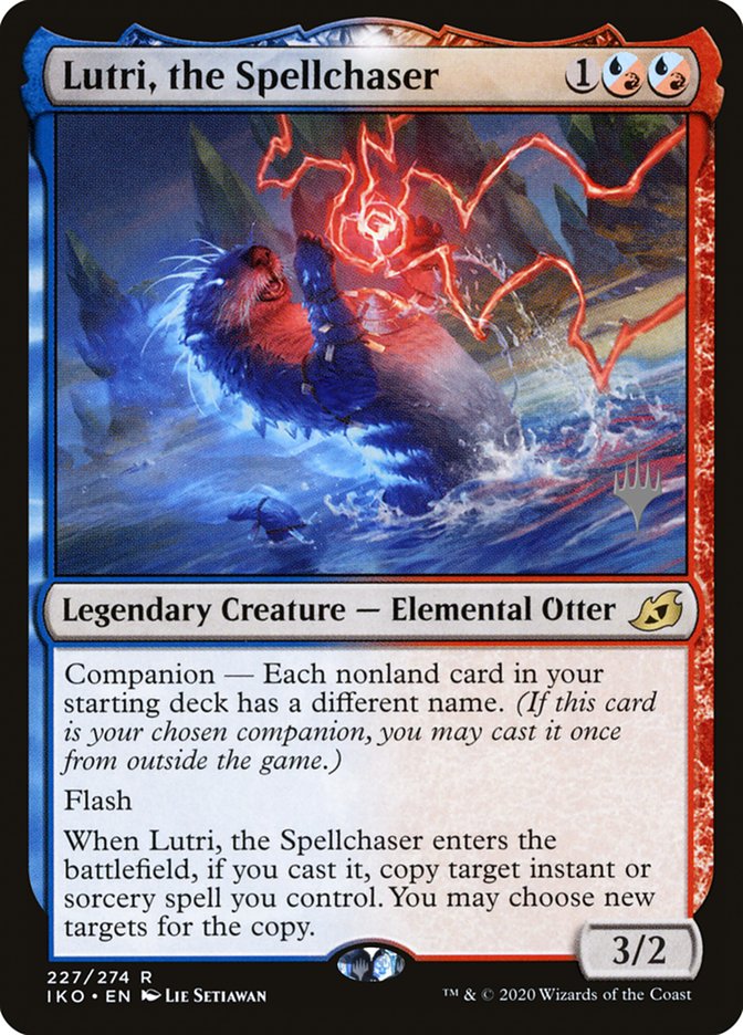 Lutri, the Spellchaser (Promo Pack) [Ikoria: Lair of Behemoths Promos] | I Want That Stuff Brandon