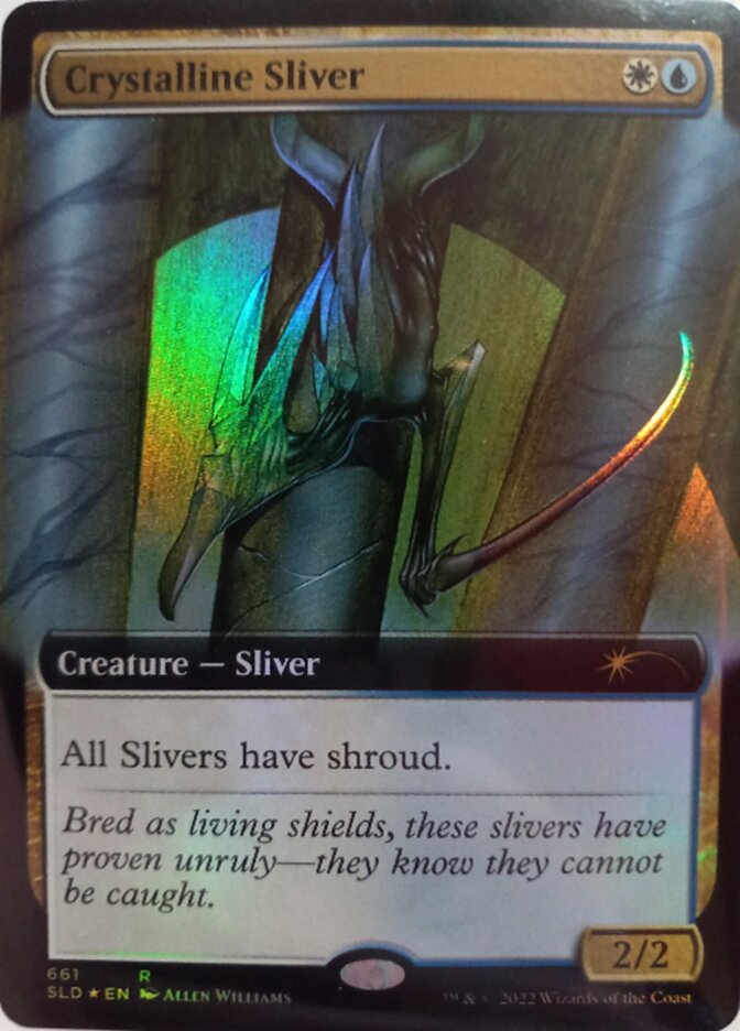 Crystalline Sliver (Extended Art) [Secret Lair Drop Promos] | I Want That Stuff Brandon